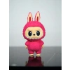 Labubu Sevimli Pembe Oyuncak  Anahtarlık 13cm -