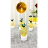 Led Mum Ananas Metal 3 Adet ()