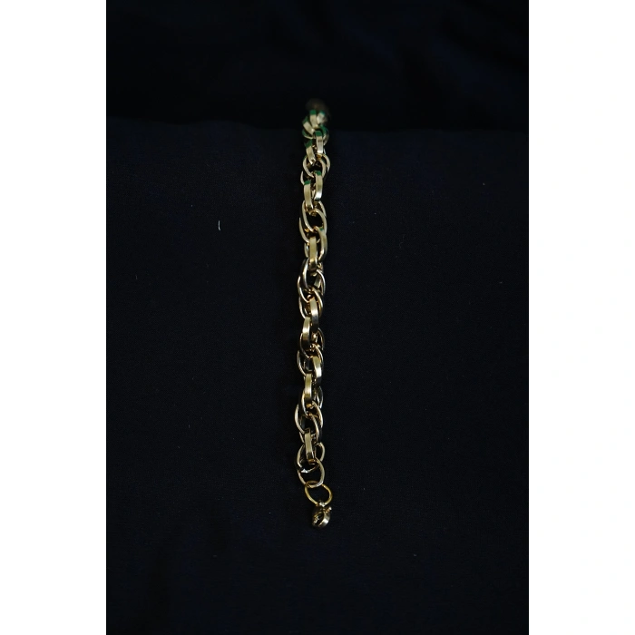 Çelik Halat Bileklik İç İçe Geçmeli Model Kararmaz