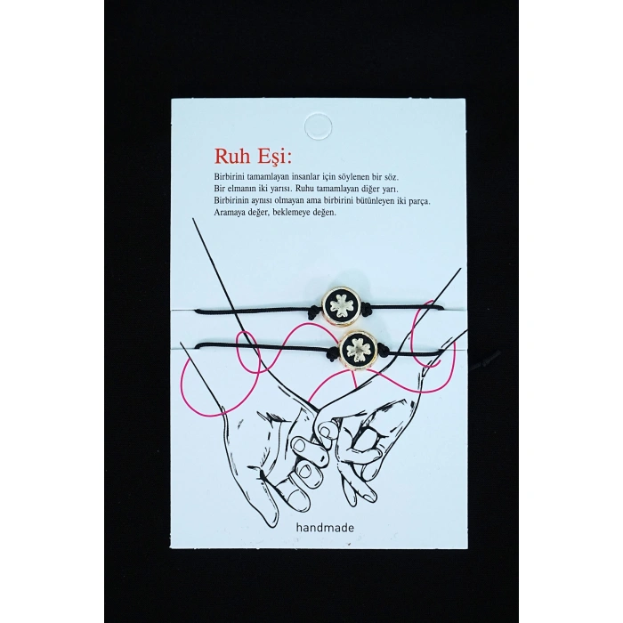 Ruh Eşi Yonca Bileklik Arkadaş Şans Bilekliği