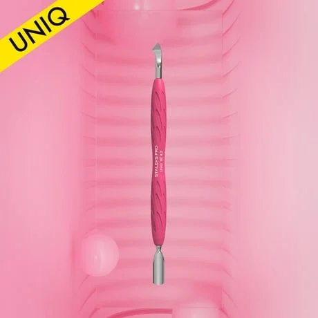 Gummy UNIQ 10 TYPE 4.2 Silikon Saplı Tırnak Eti İtici (Dar Yuvarlak İtici + Arkaya Çekilmiş Bıçak)