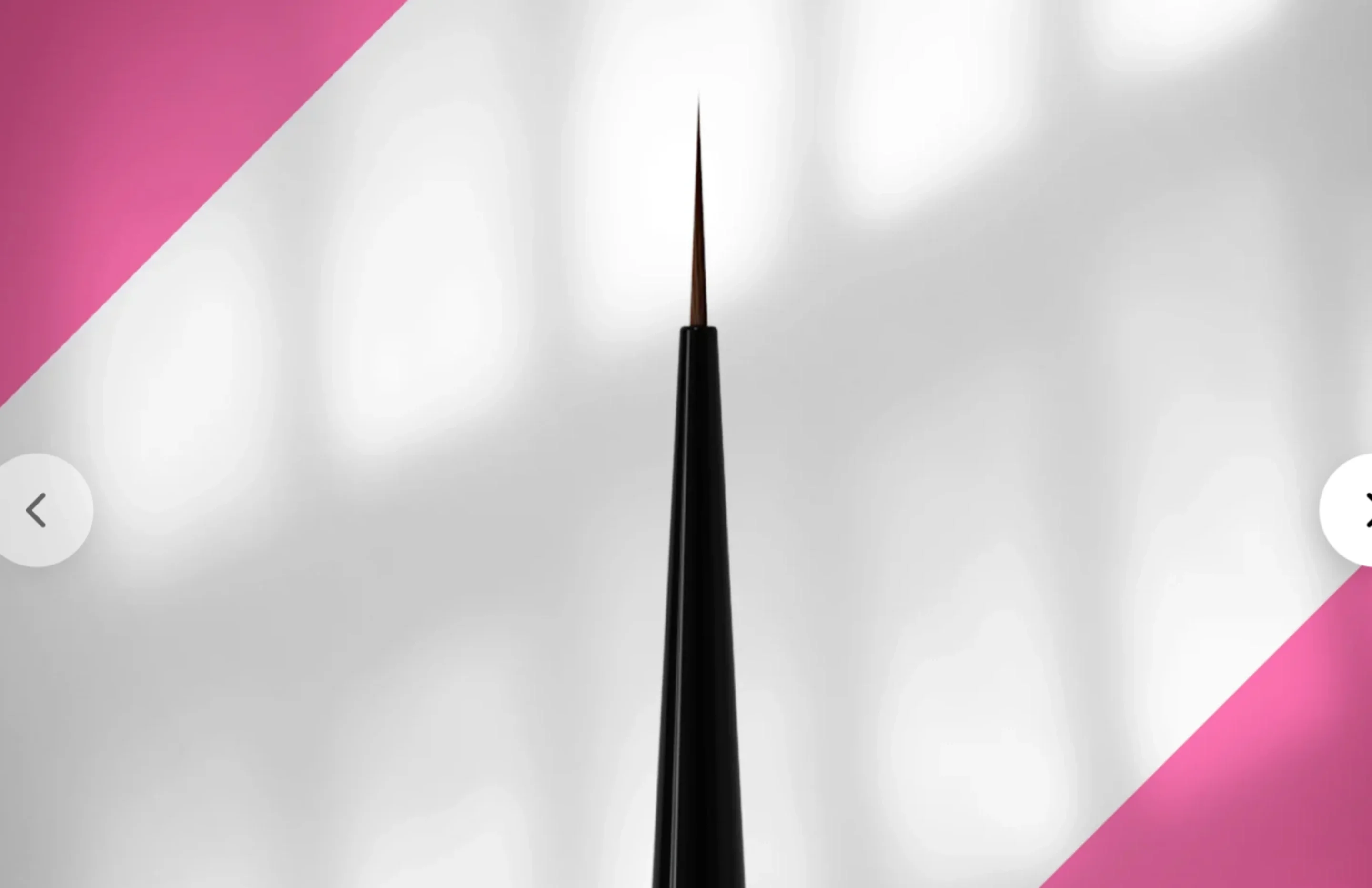 Expert liner fırçası, genişlik 0,9 mm/uzunluk 10 mm