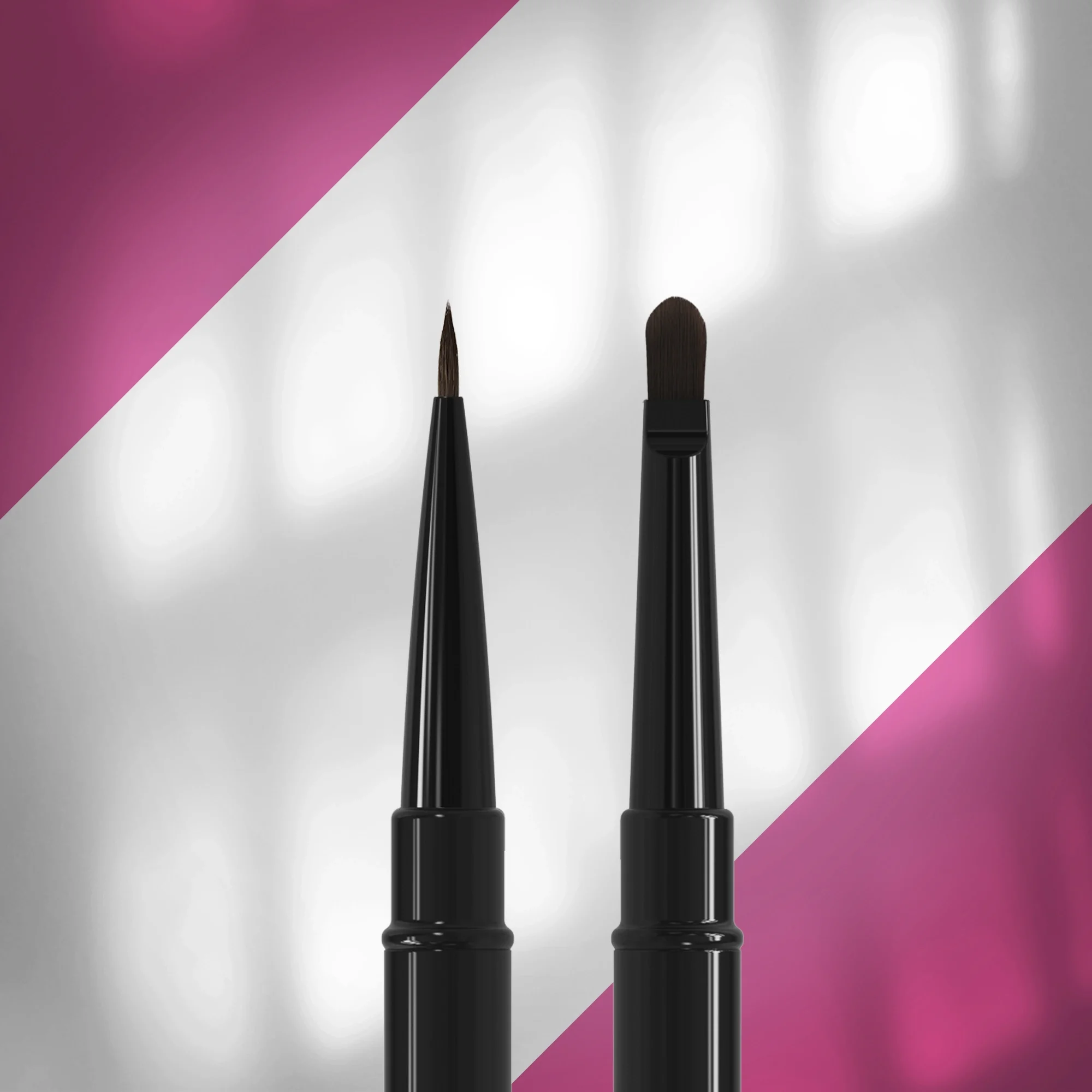 EXPERT çift taraflı liner 7 mm / jel fırçası 7 mm