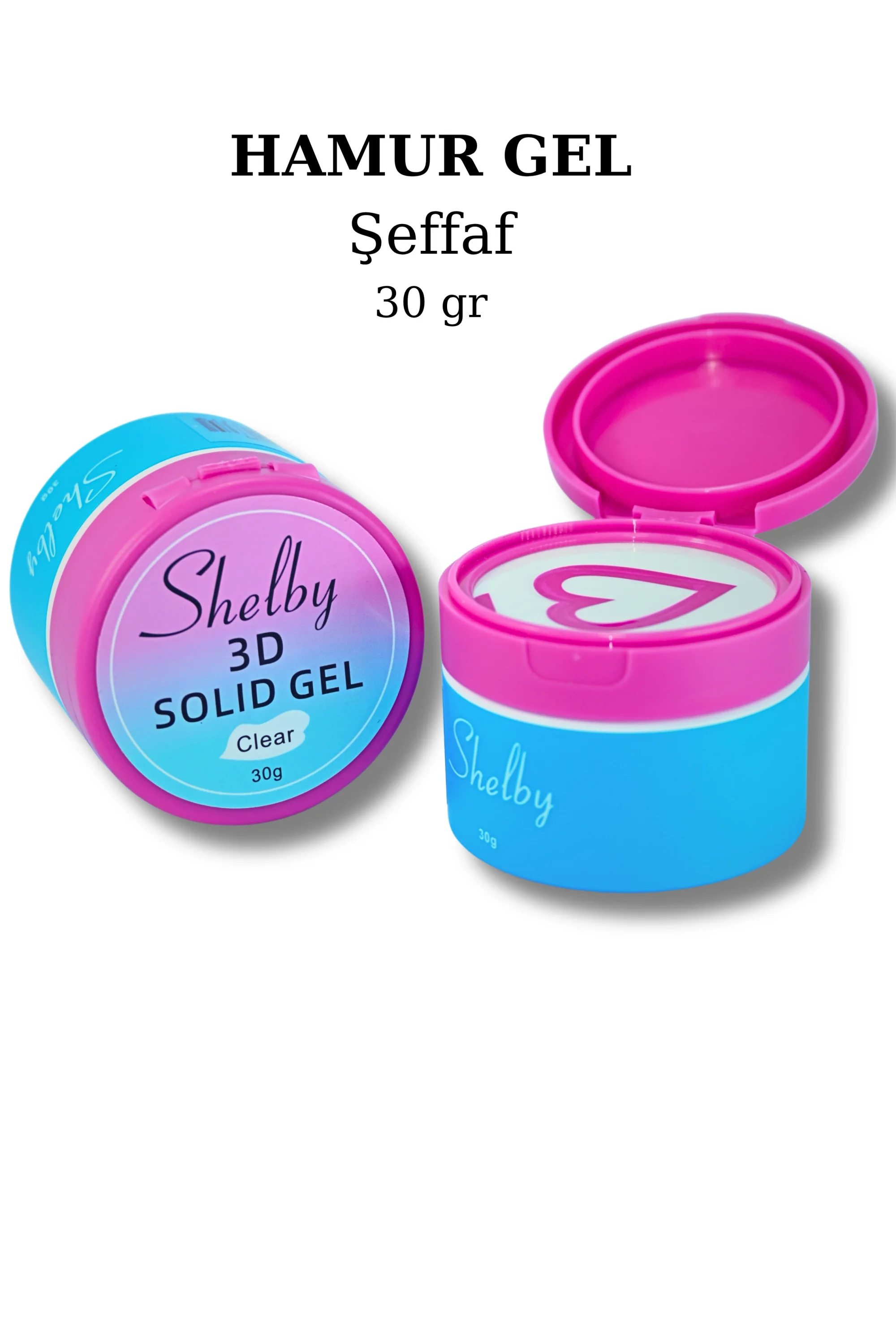 SHELBY PROFESSIONAL NAIL 3D SOLID GEL 30 GR.