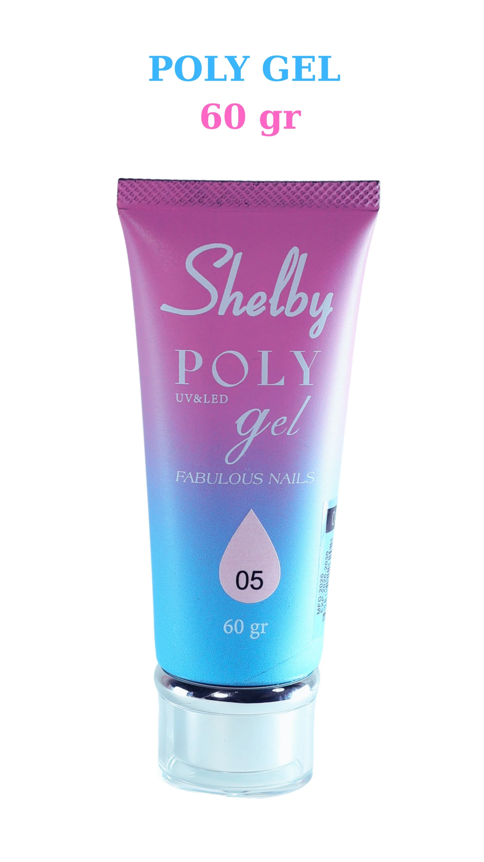 SHELBY PROFESSIONAL NAILS 60 GR. POLY UV&LED GEL 05