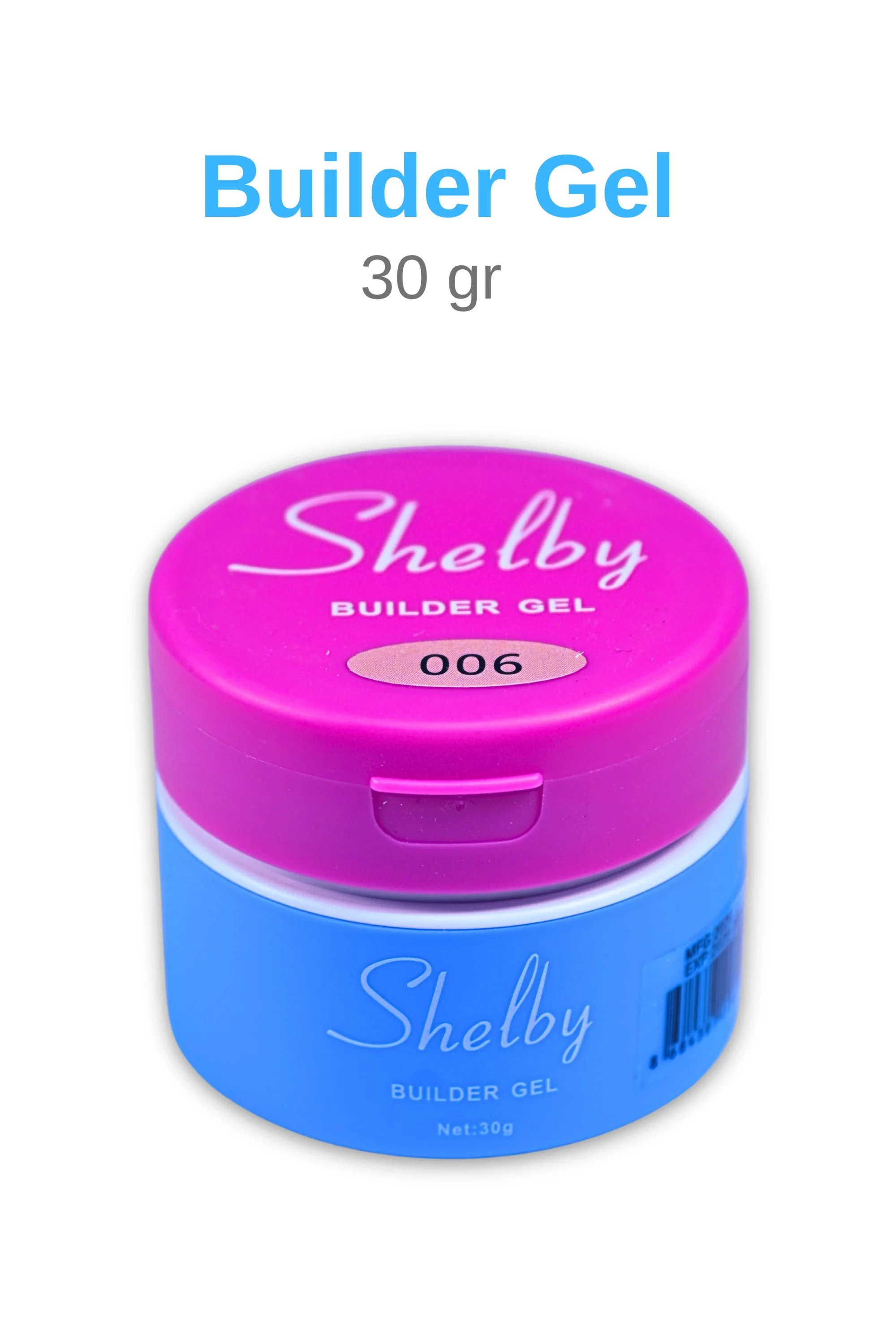 SHELBY PROFESSIONAL NAILS UV&LED 30 GR.BUILDER GEL 06