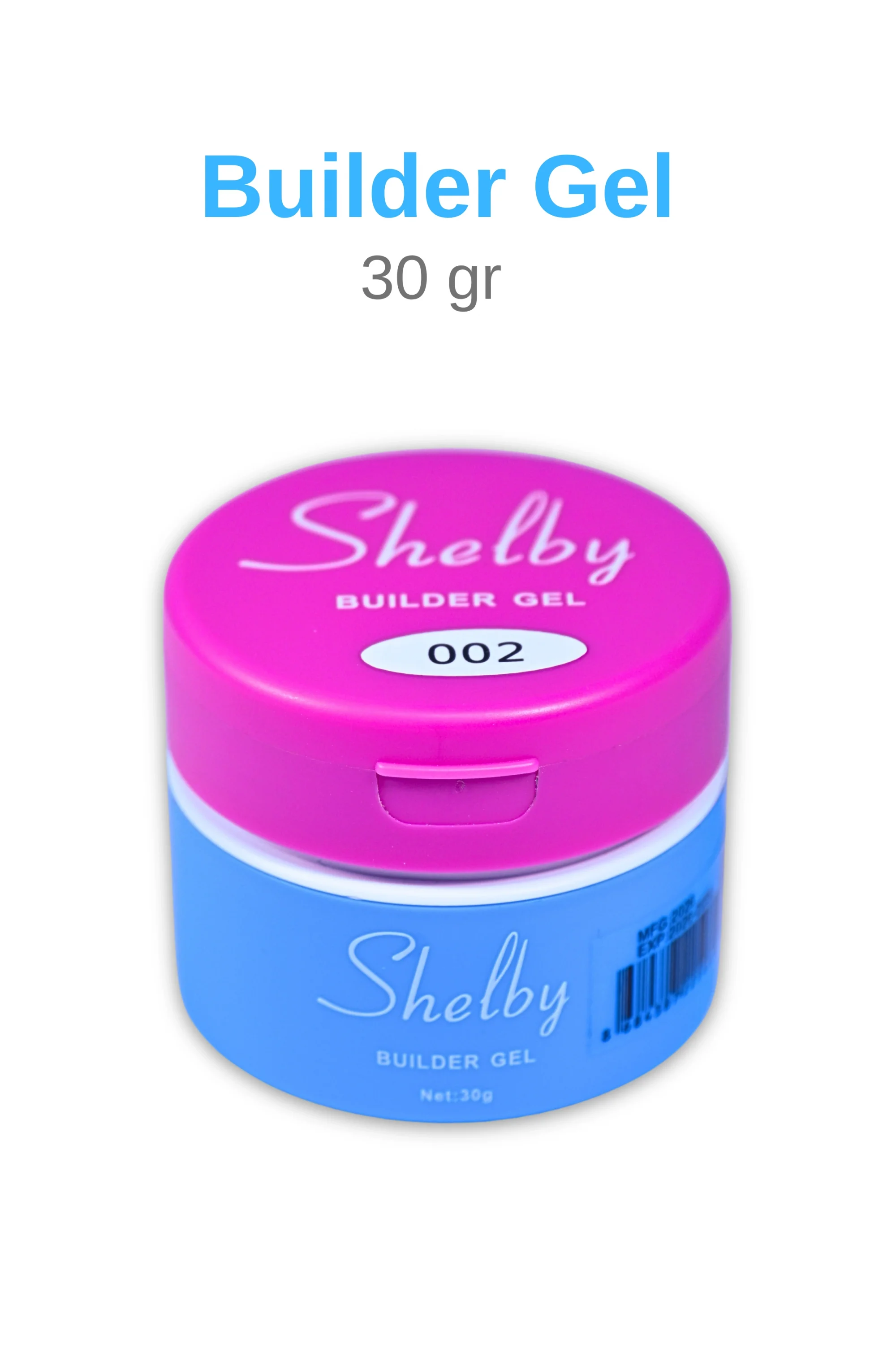 SHELBY PROFESSIONAL NAILS UV&LED 30 GR.BUILDER GEL 02