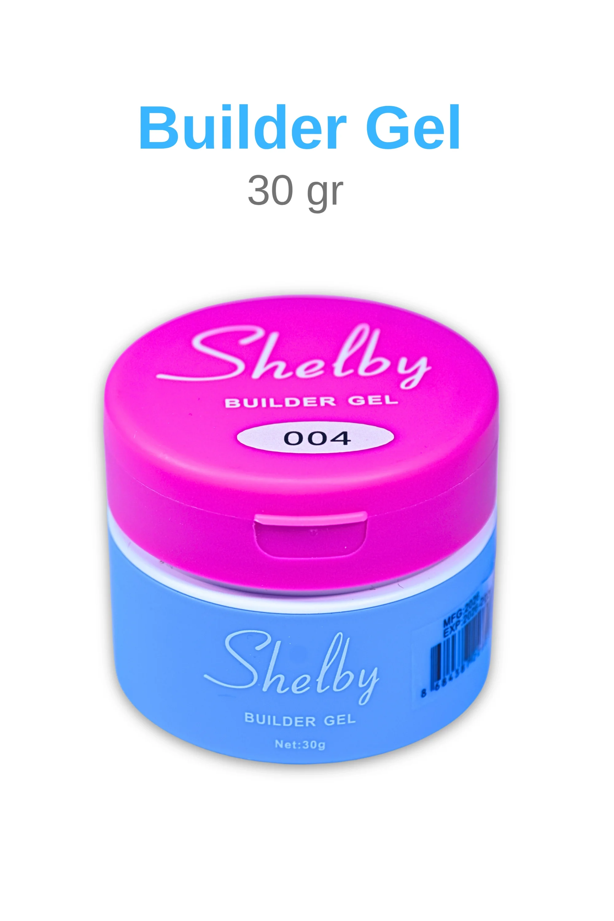 SHELBY PROFESSIONAL NAILS UV&LED 30 GR.BUILDER GEL 04
