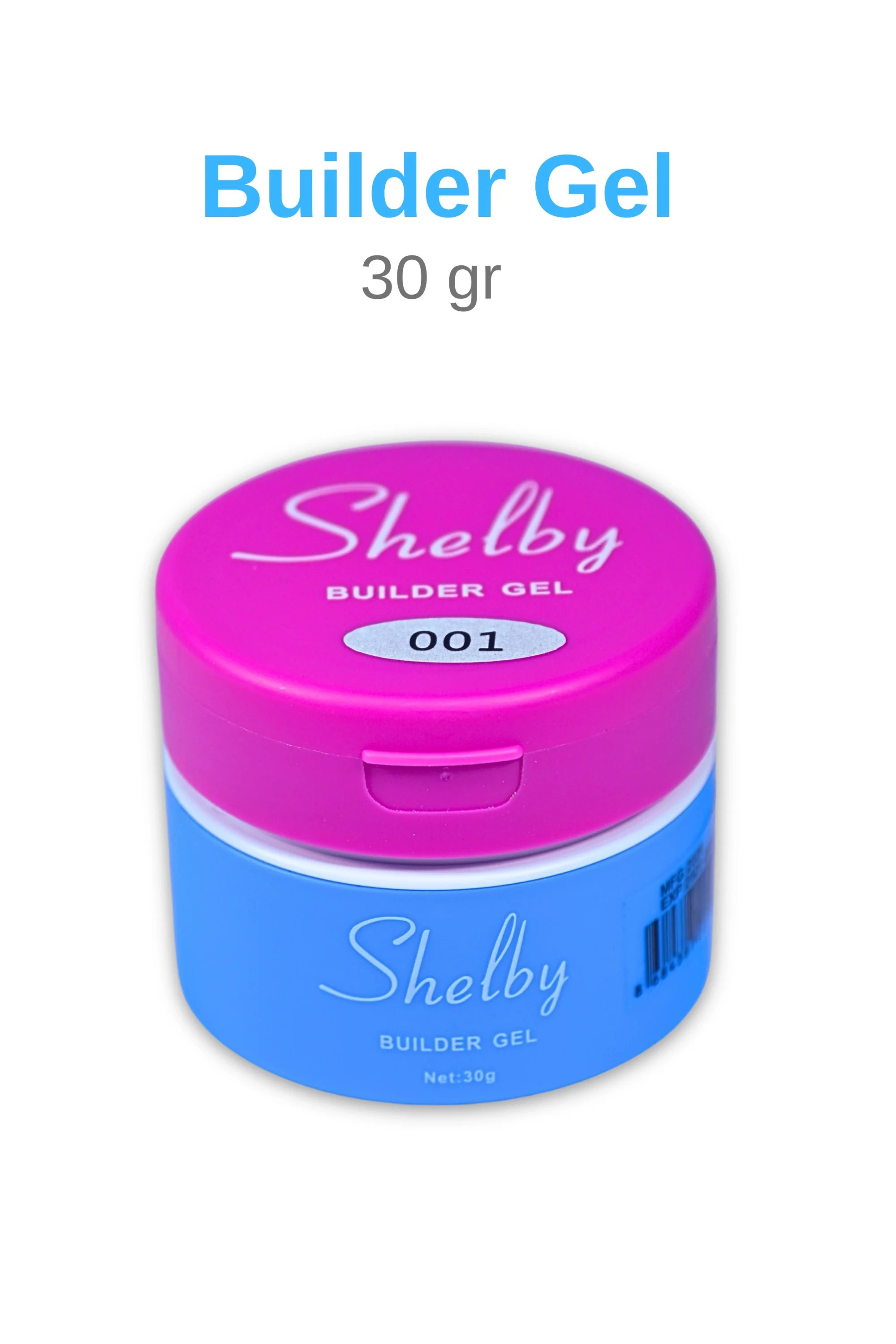 SHELBY PROFESSIONAL NAILS UV&LED 30 GR.BUILDER GEL 01