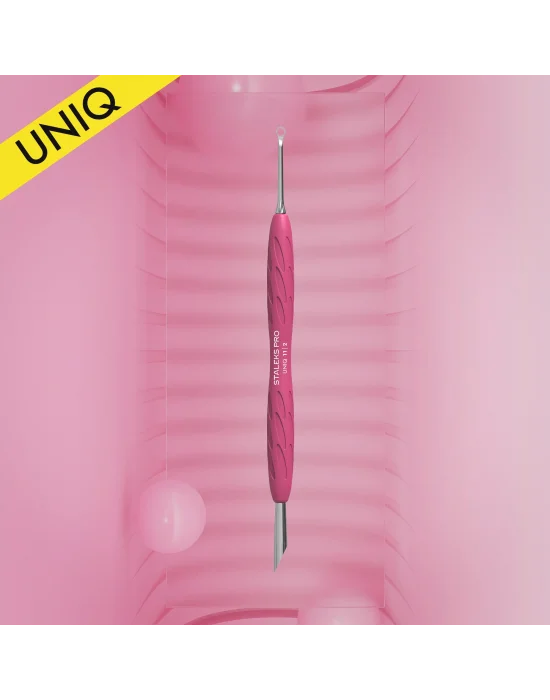 Gummy UNIQ 11 TYPE 2 Silikon Saplı Tırnak Eti İtici (Yamuk İtici + Halka)