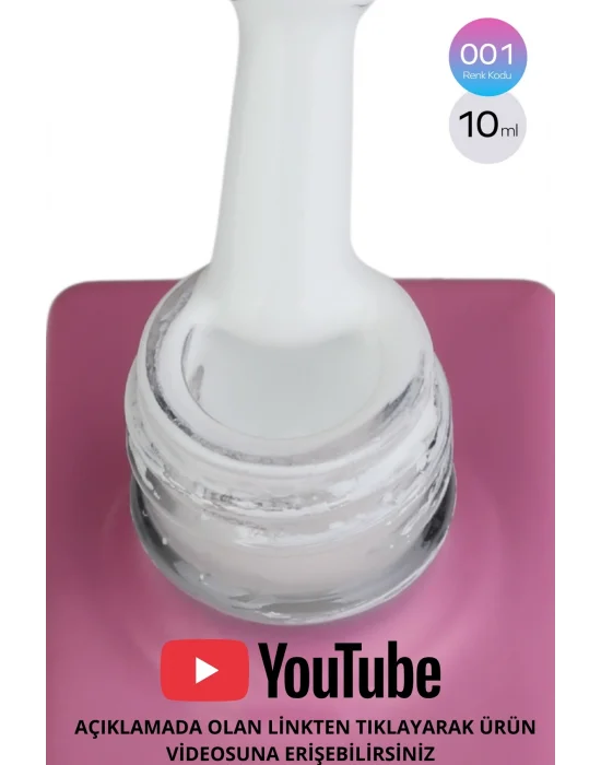 SHELBY 10 ML. A001 SÜPER BEYAZ KALICI OJE