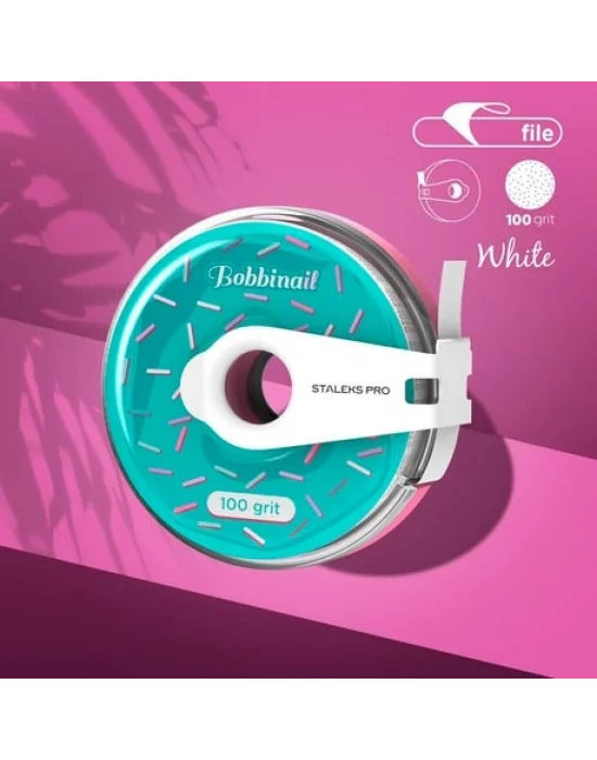 EXPERT Yedek PapmAm Beyaz Bant Törpü, STALEKS PRO Plastik Bobinde, 100 Grit