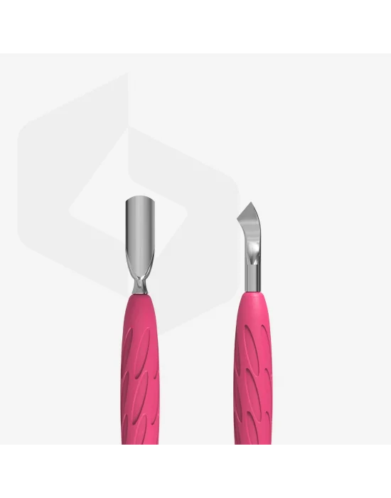 Gummy UNIQ 10 TYPE 4.2 Silikon Saplı Tırnak Eti İtici (Dar Yuvarlak İtici + Arkaya Çekilmiş Bıçak)