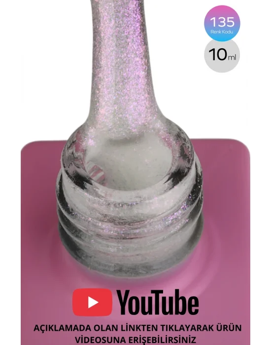 SHELBY 10 ML. A135 İNCİ TOZU KROM KALICI OJE