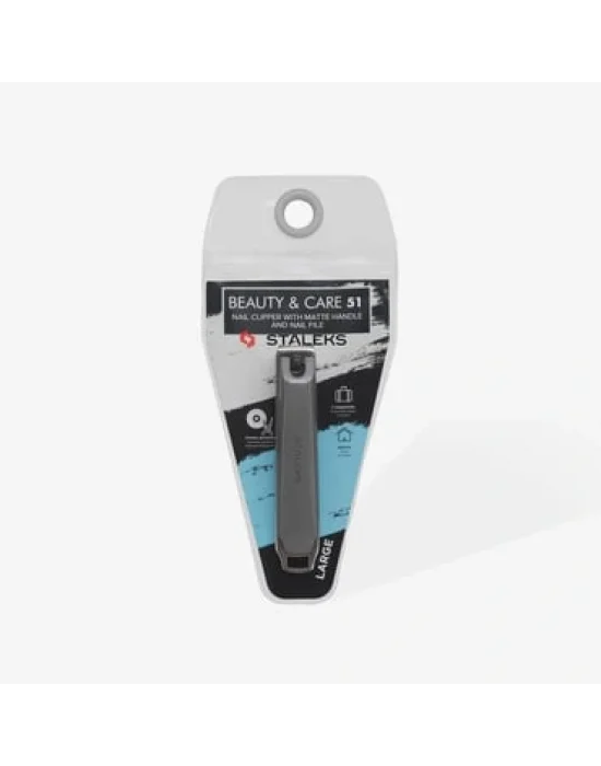 BEAUTY & CARE 51 Mat Saplı ve Törpülü Tırnak Makası (Büyük)