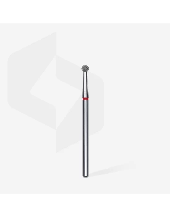 Elmas Küre Freze, Kırmızı, Çap 2,7 mm