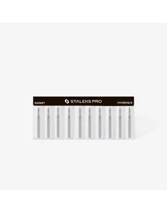 Elmas Sivri Alev Freze, Kırmızı, Çap 1,6 mm, Çalışma Kısmı 8 mm