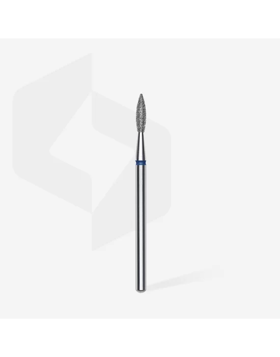 Elmas Sivri Alev Freze, Mavi, Çap 2,1 mm, Çalışma Kısmı 8 mm