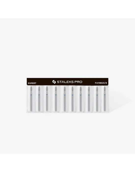 Elmas Sivri Alev Freze, Mavi, Çap 2,1 mm, Çalışma Kısmı 8 mm