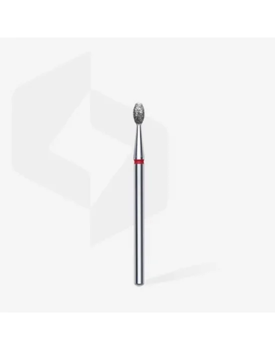 Elmas Zeytin Freze EXPERT ,Kırmızı, Çap 2,5 mm, Çalışma Kısmı 5 mm