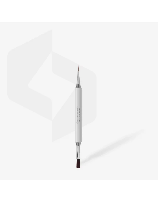 Exclusive çift taraflı jel fırçası 10 mm / liner 10 mm