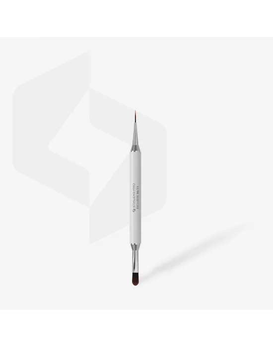 Exclusive çift taraflı jel fırçası 11 mm / liner 12 mm