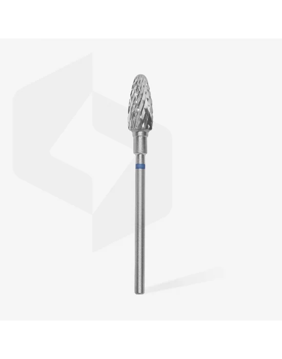 Sert Alaşım Mısır Freze, Mavi, Çap 6 mm / Çalışma Kısmı 14 mm