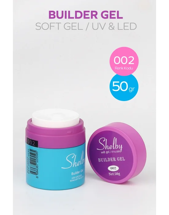 SHELBY 02 - 50 Gr. POMPALI SOFT BUILDER GEL