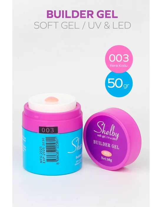SHELBY 03 - 50 Gr. POMPALI SOFT BUILDER GEL