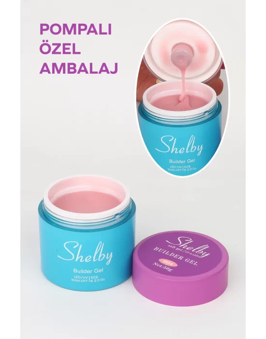 SHELBY 04 - 50 Gr. POMPALI SOFT BUILDER GEL