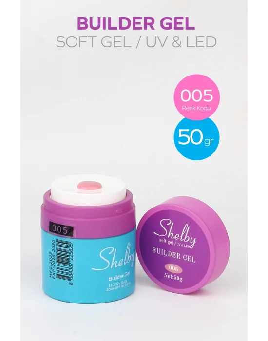SHELBY 05 - 50 Gr. POMPALI SOFT BUILDER GEL