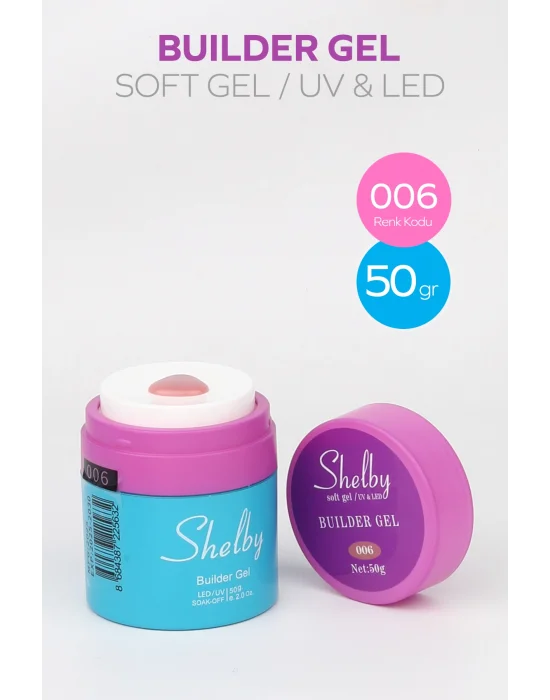 SHELBY 06 - 50 Gr. POMPALI SOFT BUILDER GEL