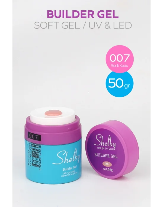 SHELBY 07 - 50 Gr. POMPALI SOFT BUILDER GEL