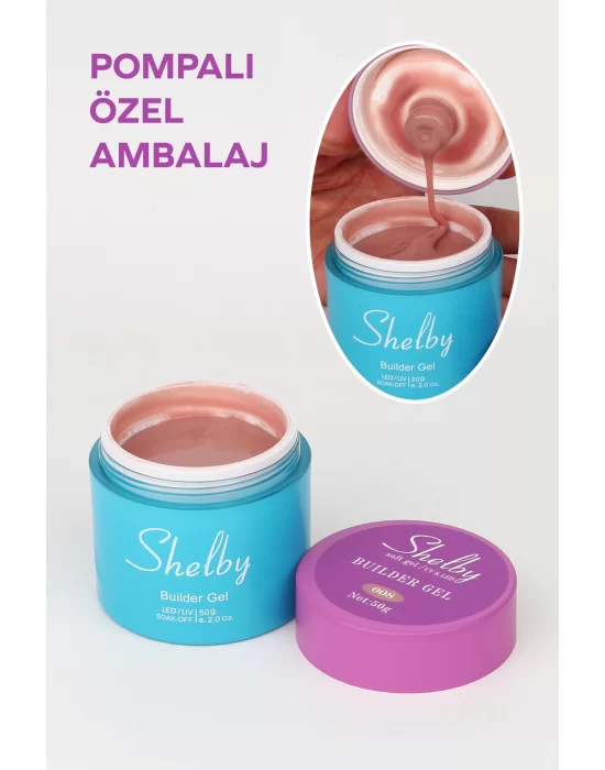 SHELBY 08 - 50 Gr. POMPALI SOFT BUILDER GEL