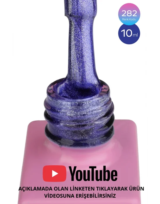 SHELBY 10 ML. A282  KEDİ GÖZÜ KALICI OJE
