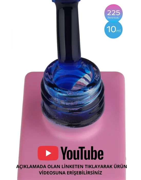 SHELBY 10 ML. A225 CANDY (Şeffaf) KALICI OJE