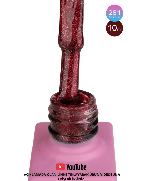 SHELBY 10 ML. A281  KEDİ GÖZÜ KALICI OJE