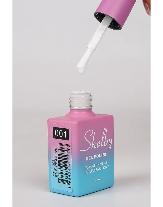 SHELBY 10 ML. A001 SÜPER BEYAZ KALICI OJE