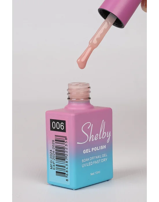 SHELBY 10 ML. A006 NUDE RENK KALICI OJE