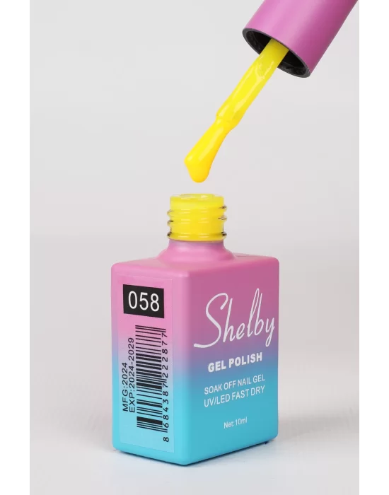 SHELBY 10 ML. A058 LUMINOUS PARLAK KALICI OJE