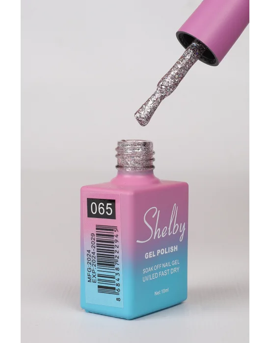 SHELBY 10 ML. A065 SÜPER IŞILTILI KALICI OJE
