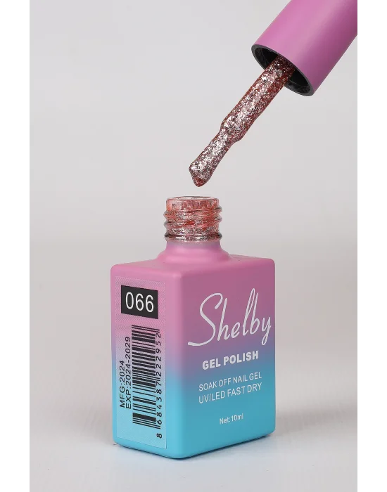 SHELBY 10 ML. A066 SÜPER IŞILTILI KALICI OJE