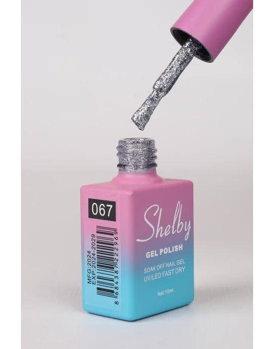 SHELBY 10 ML. A067 SÜPER IŞILTILI KALICI OJE