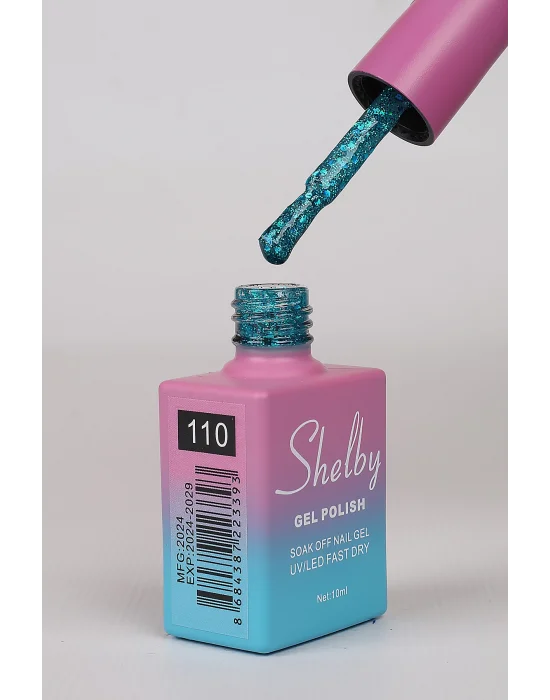 SHELBY 10 ML. A110 IŞILTILI NUDE RENK KALICI OJE