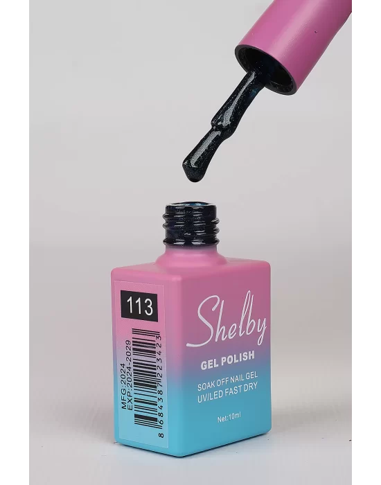 SHELBY 10 ML. A113 IŞILTILI NUDE RENK KALICI OJE