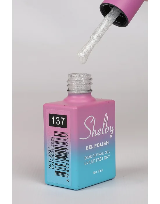 SHELBY 10 ML. A137 İNCİ TOZU KROM KALICI OJE