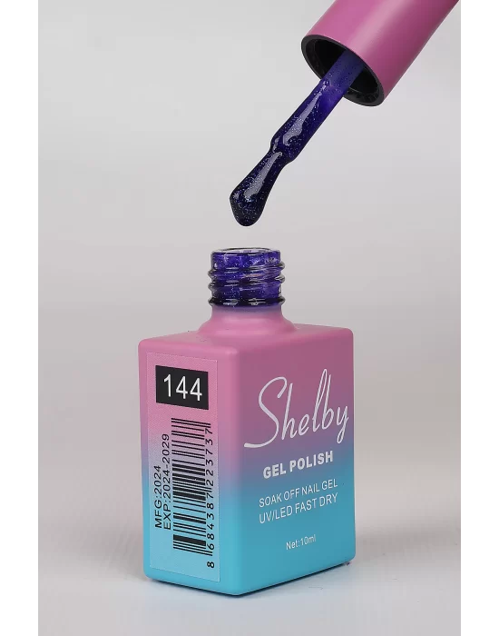 SHELBY 10 ML. A144 RENKLİ IŞILTILI KALICI OJE