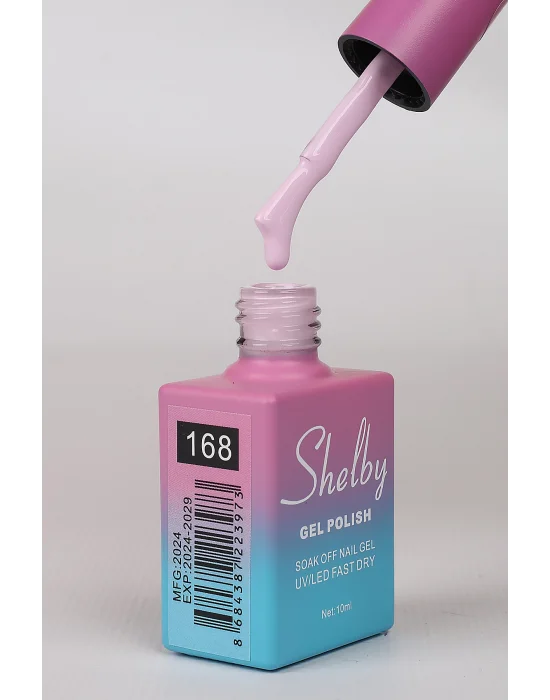 SHELBY 10 ML. A168 PASTEL RENK KALICI OJE