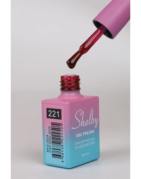 SHELBY 10 ML. A221 CANDY (ŞEFFAF )KALICI OJE