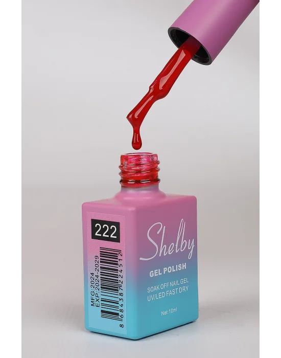 SHELBY 10 ML. A222 CANDY (ŞEFFAF)  KALICI OJE